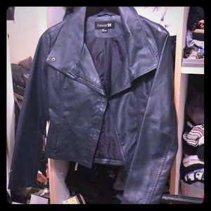 Forever 21 faux leather jacket